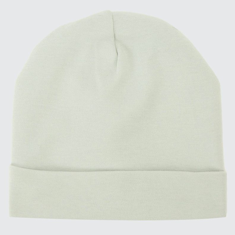 GORRO GRIS BEBE ALGODON PERUANO