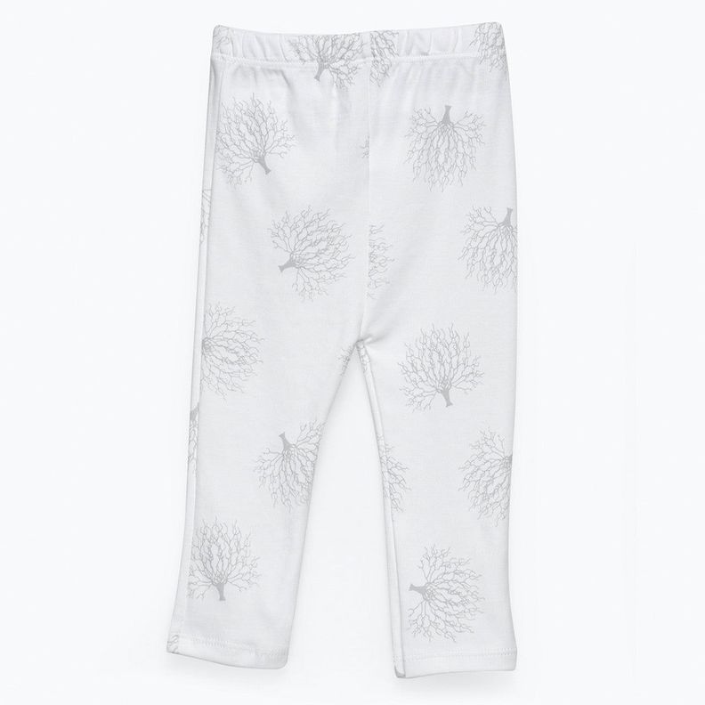 PIJAMA GRIS RAMAS ALGODÓN PERUANO-2