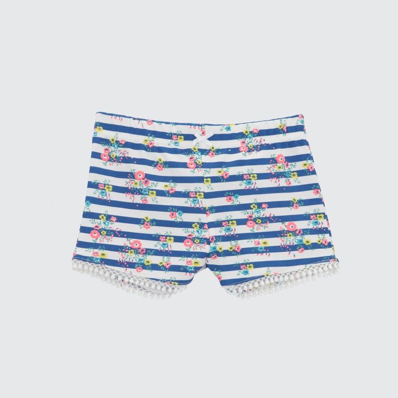 SHORT RAYAS Y FLORES ALGODÓN PERUANO-0