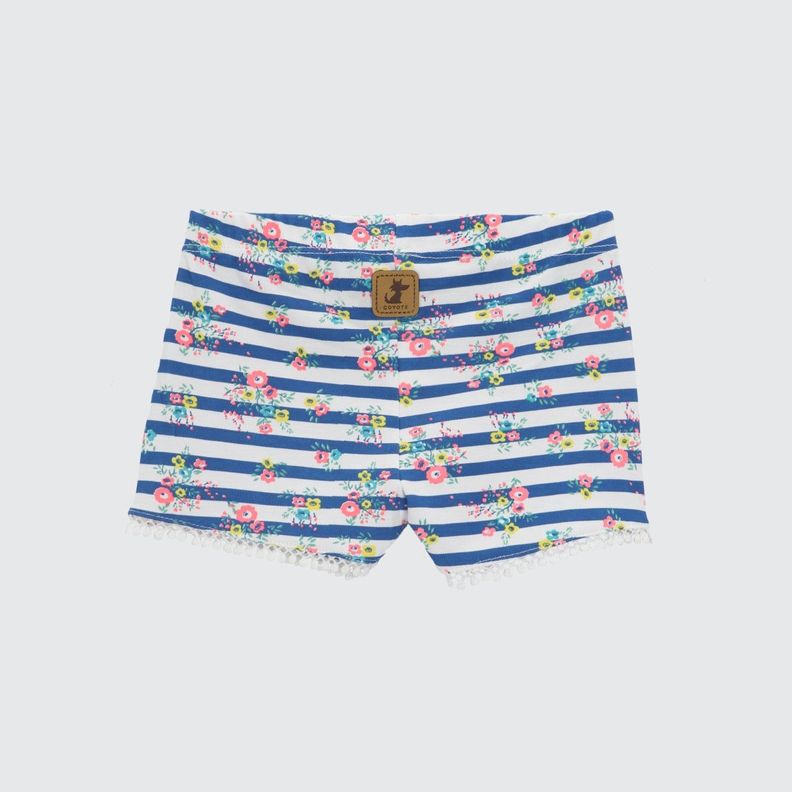 SHORT RAYAS Y FLORES ALGODÓN PERUANO-1
