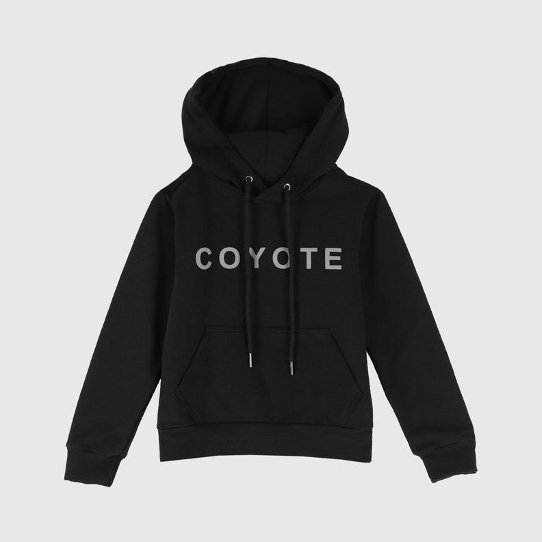 POLERÓN NEGRO COYOTE GRIS ALGODÓN PERUANO-0