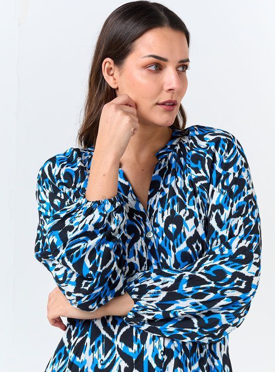 Vestido Cacharel Mujer Emisero Azul-3