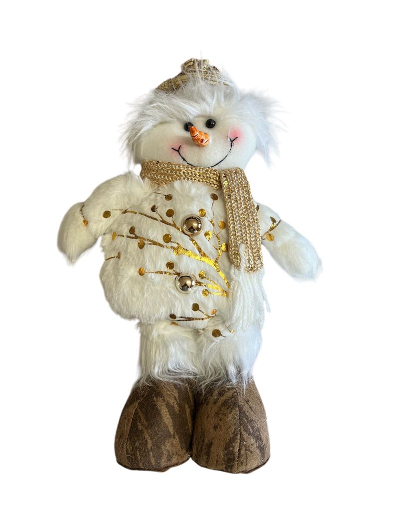 Muñeco Navidad Snowman Gold 55 Cm-2