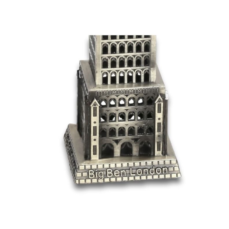 Reloj Big Ben / Mesa Metalico Adorno Decoracion Ak54-3