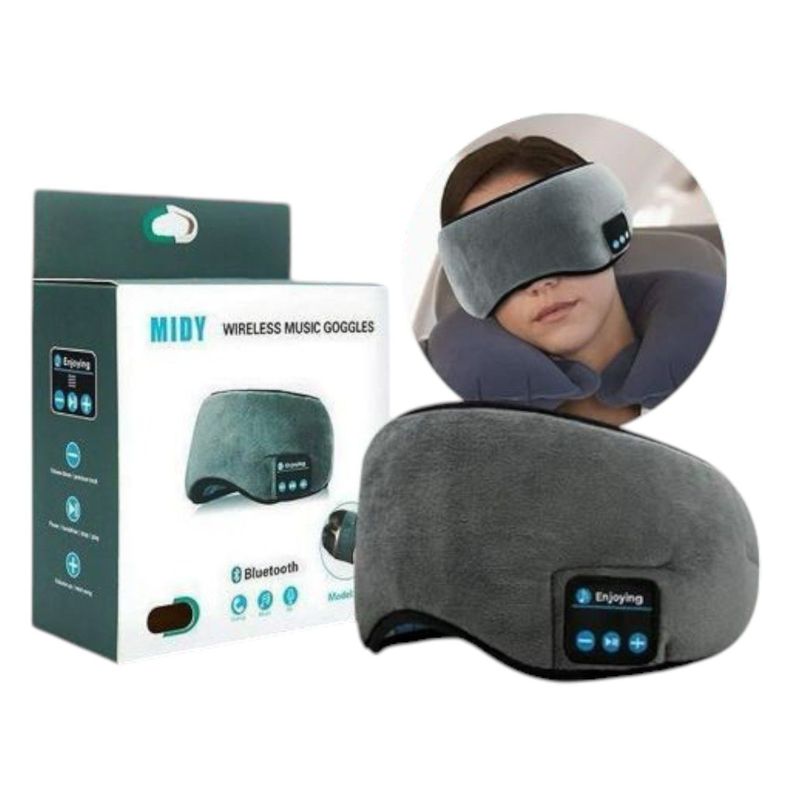ANTIFAZ CUBRE OJOS PARA DORMIR BLUETOOTH MUSICA NC46-3