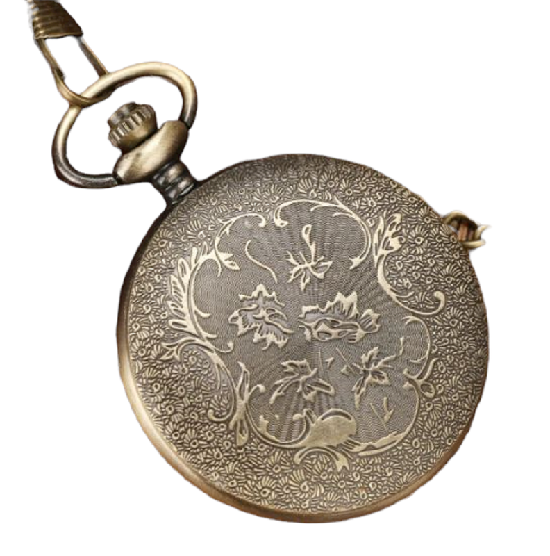 Reloj De Bolsillo Retro Mr Bike Metalico Am16-2