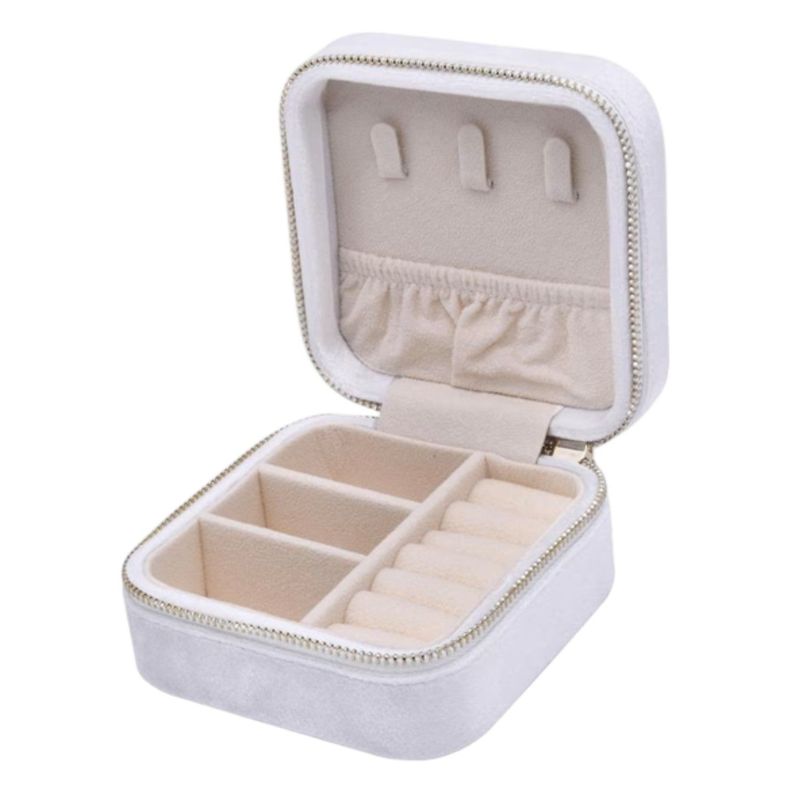 JOYERO MINI ORGANIZADOR ARETES COLLARES ANILLOS JOYAS NC50	-3