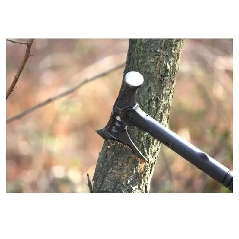 HACHA BACK TOMAHAWK MARTILLO HUIWILL y FUNDA AE39-1