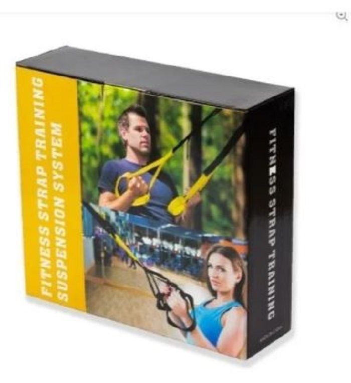 BANDA DE EJERCICIOS SUSPENSION FITNESS Y CROSSFIT YOGA PILATES AK93-2