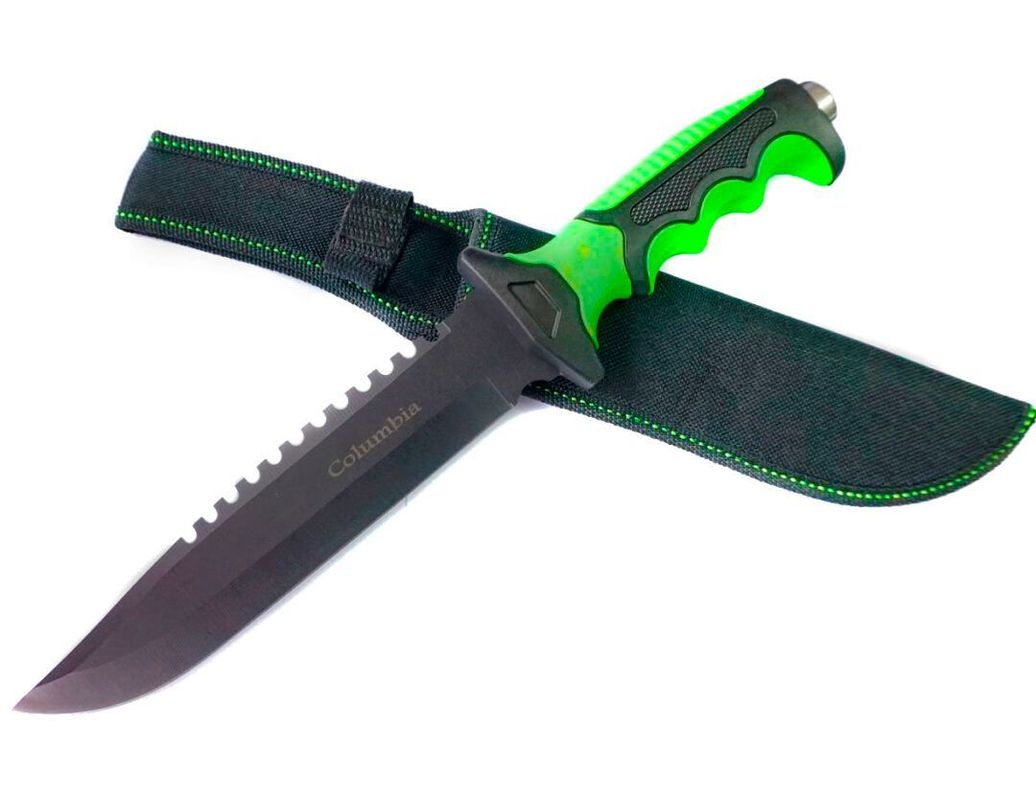Cuchillo Supervivencia Black Blade Acero Inoxidable 440 AG58-1