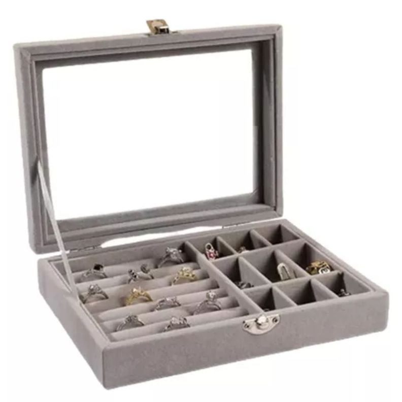 JOYERO ORGANIZADOR PORTATIL MULTIUSOS COLLARES ANILLOS NB22-0