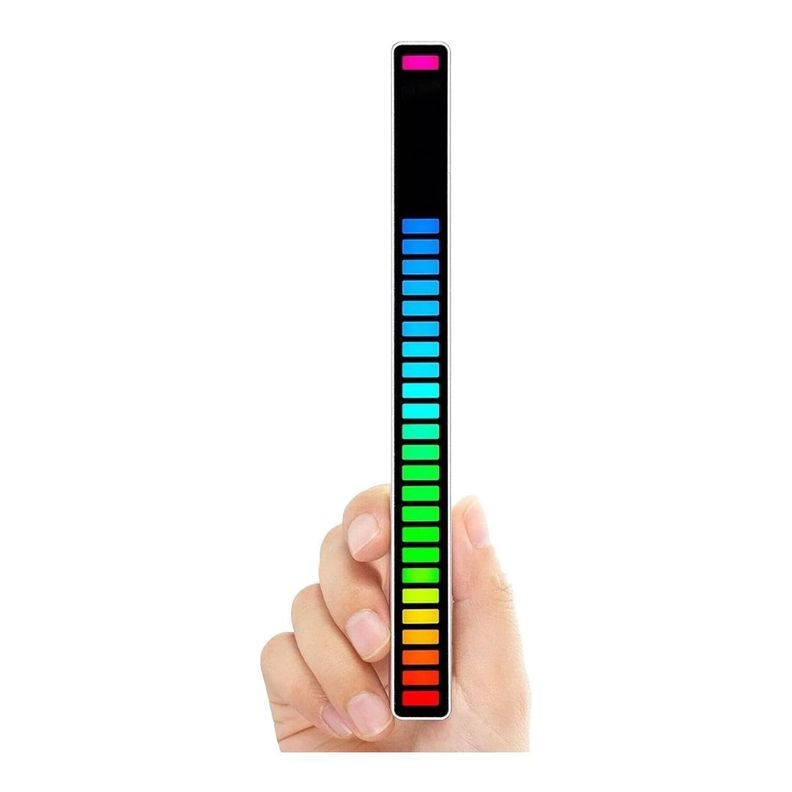 TIRA LED BARRA DE LUZ RGB INALÁMBRICA MUEVE CON EL SONIDO USB AK80-0
