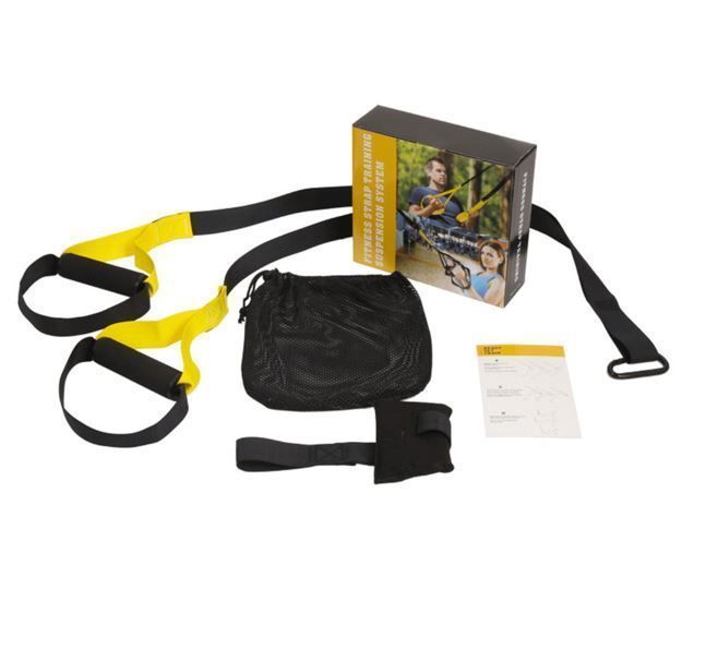 BANDA CUERDA DE EJERCICIOS SUSPENSION FITNESS Y CROSSFIT AK93-1