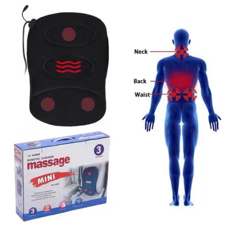 Masajeador Electrico Espalda Para auto / casa  con Control MZ89-2