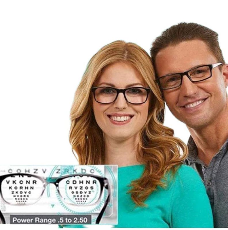 lentes DE LECTURA AUTOFOCUS GAFAS HD FLEX FOCUS ÓPTICA AI88-2