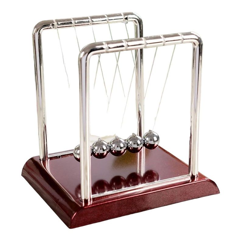Pendulo De Newton Decorativo Cinetico Giratorio Nb76-6