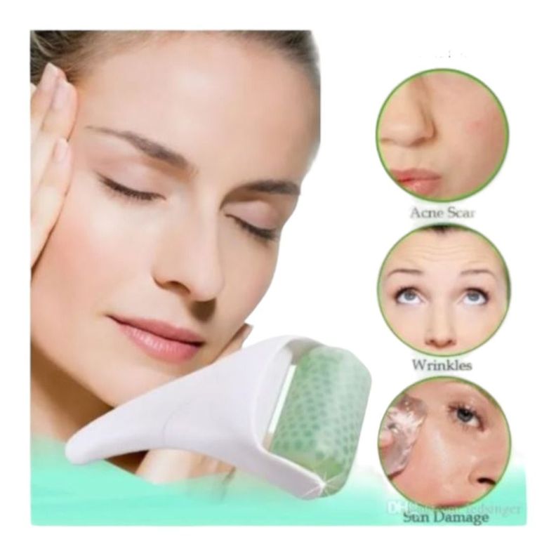 RODILLO MASAJE FACIAL GEL FRÍO ICE ROLLER AK92-4