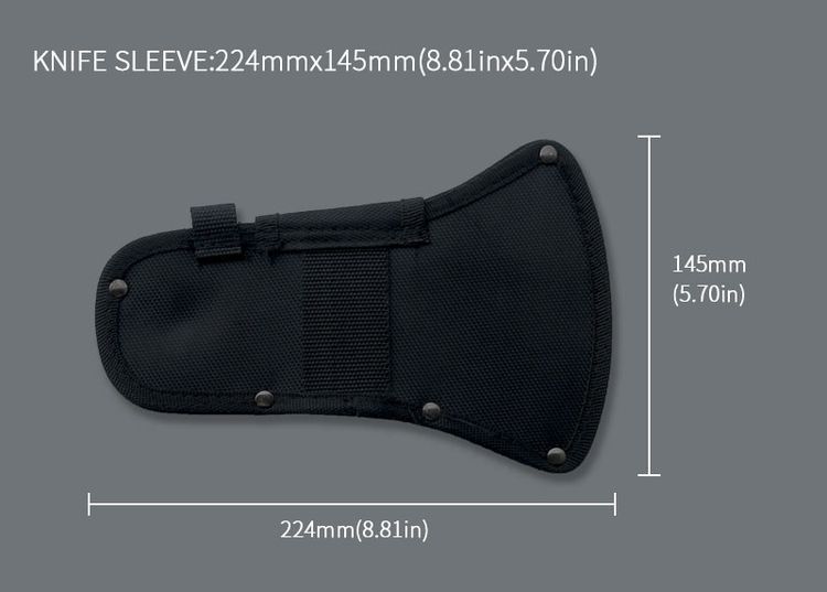 Huiwill Hacha / Martillo Táctica Tomahawk Con Funda AE39-3