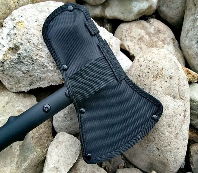 Huiwill Hacha / Martillo Táctica Tomahawk Con Funda AE39-9
