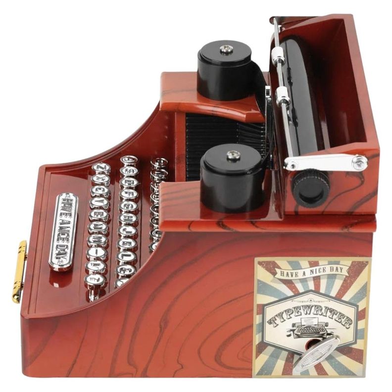 Caja Musical Retro vintage Maquina Escribir Nb63-3