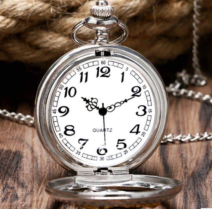Reloj De Bolsillo mustang horse Con Cadena AL40-8