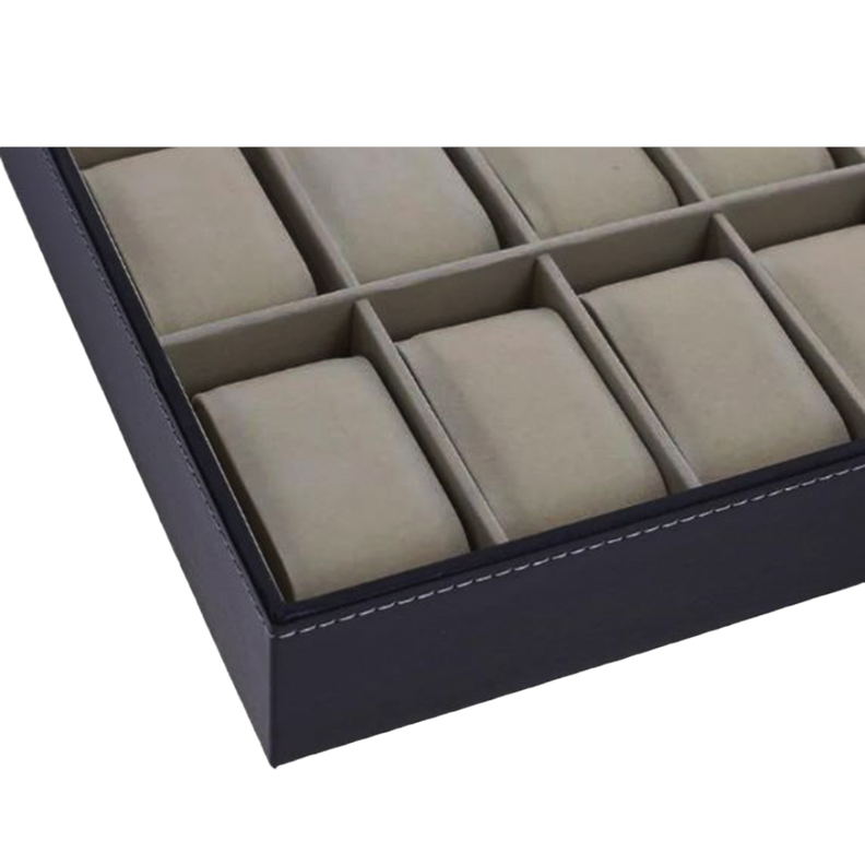 CAJA DE 12 RELOJES EXHIBIDOR COMPARTIMIENTO AC91-5