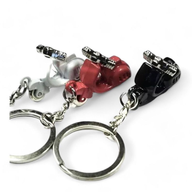 Llavero Moto Vespa Gira Volante Y Ruedas An19