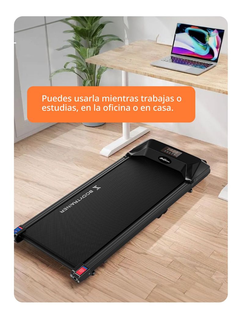 Caminadora Eléctrica Compacta Bodytrainer Z8 6.4 km/H-4