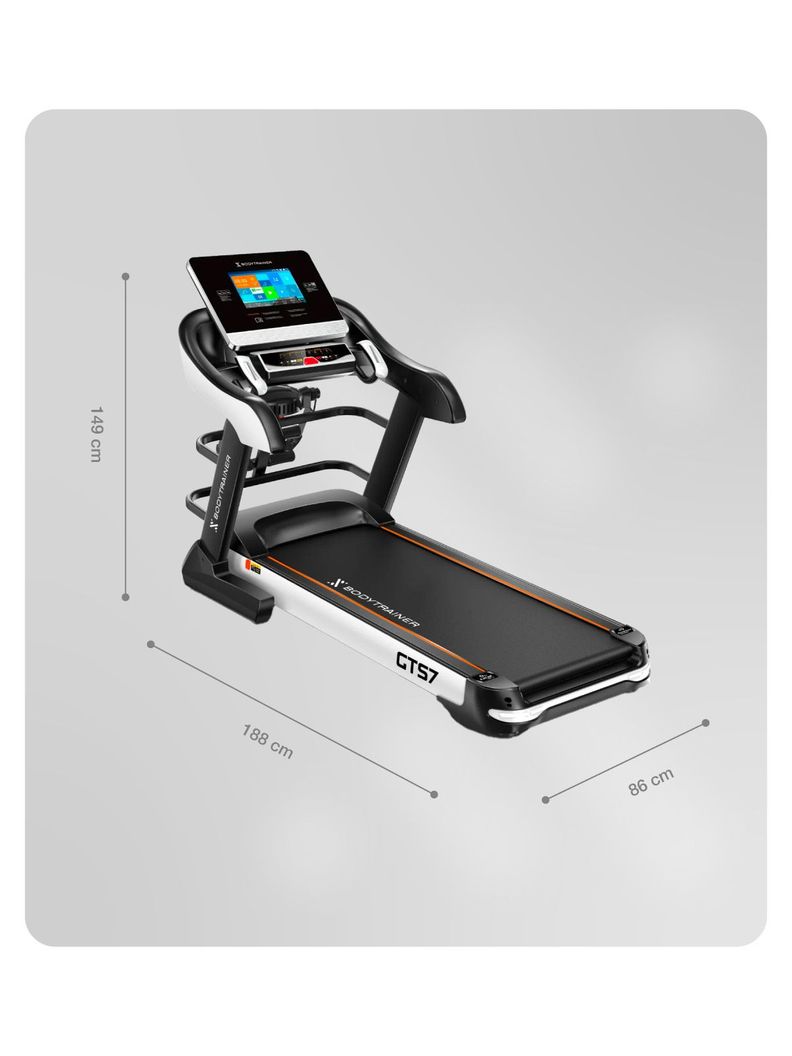 Trotadora Eléctrica Bodytrainer Runner PRO GTS7 con APPs-1