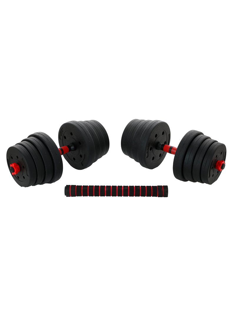 Set Bodytrainer Mancuerna Ajustable mas Extensión 15 KG-0