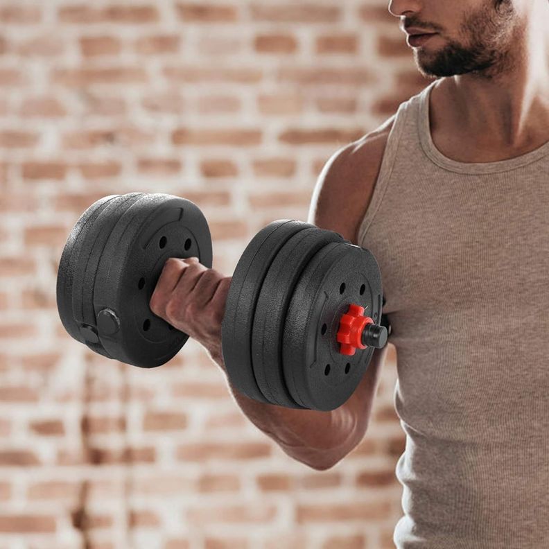 Set Bodytrainer Mancuerna Ajustable mas Extensión 15 KG-3