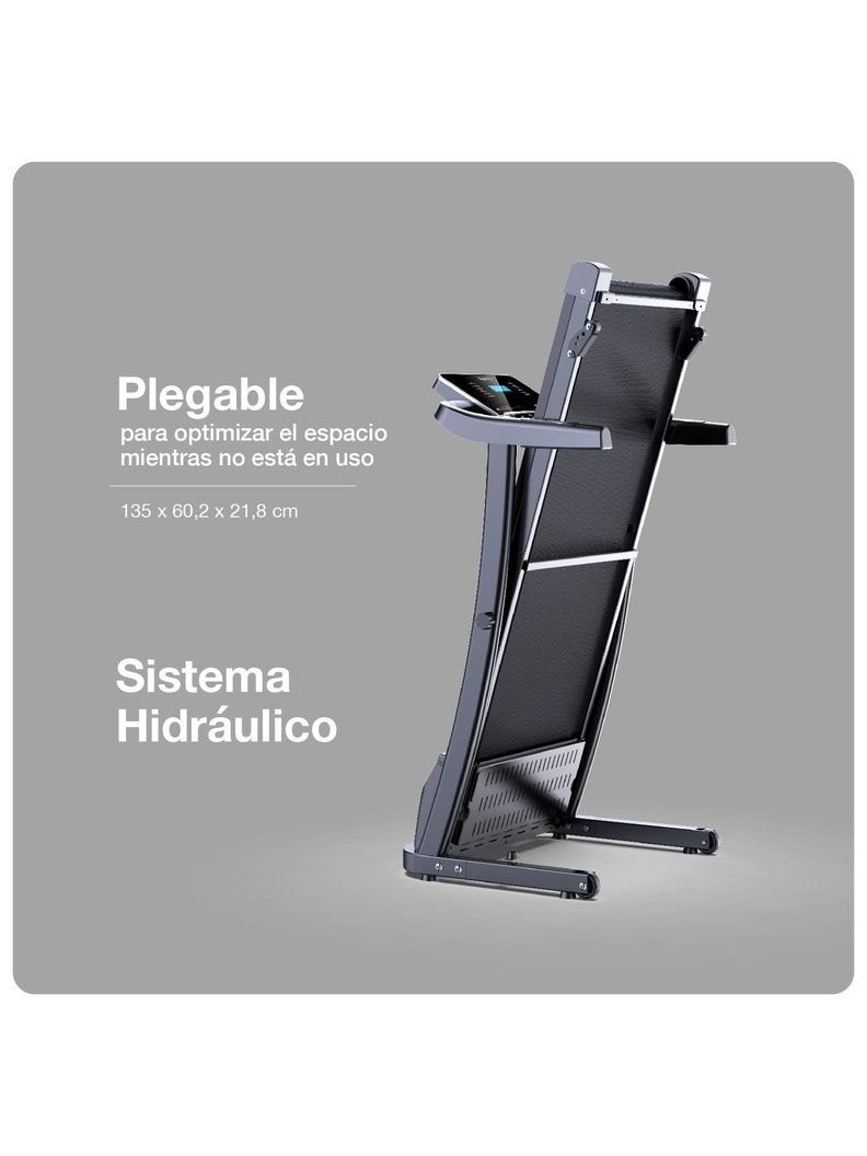 Trotadora Eléctrica Bodytrainer B2-400 14 Km/h Plegable-5