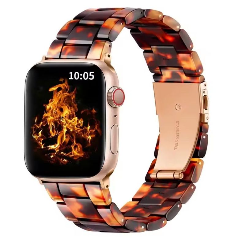 Correa de Reloj Apple Watch estilo Carey - 42,44,45,49mm-0