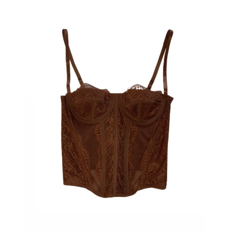 Corset Urban Outfitters Café-0