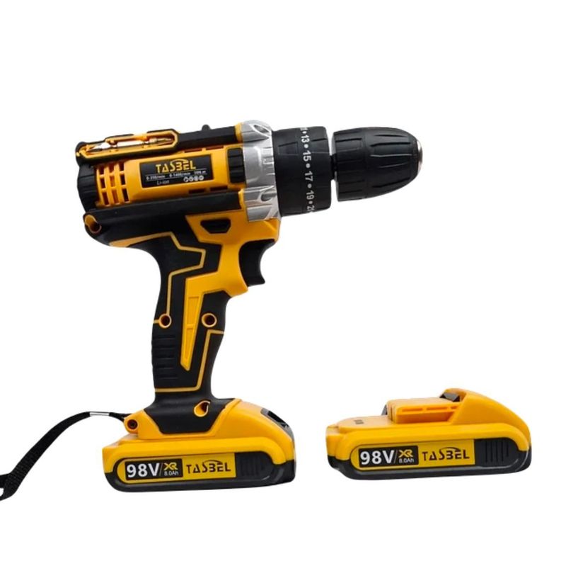 Kit Taladro Destornillador Inalámbrico 2 Baterías 98 v -1