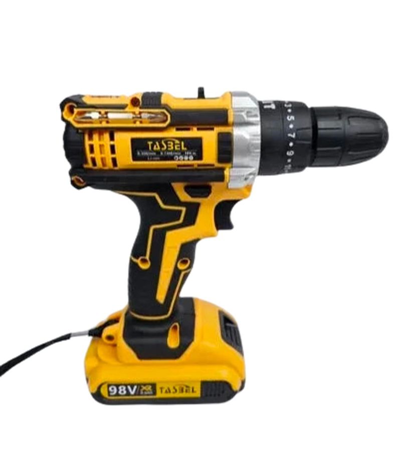 Kit Taladro Destornillador Inalámbrico 2 Baterías 98 v -2