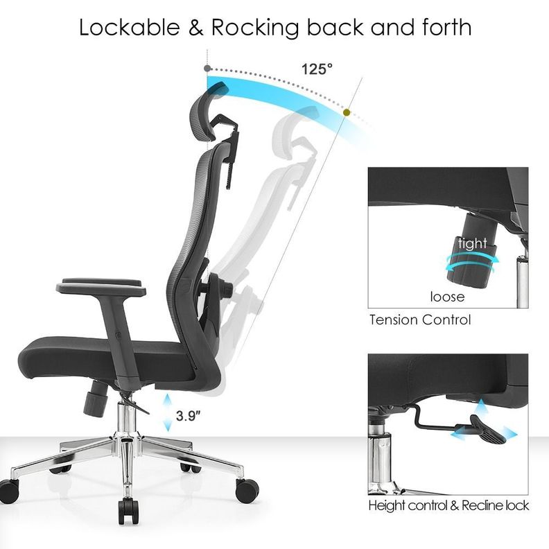 SILLA ERGONOMETRICA NOEL FURNITURE SAMMY-H-5