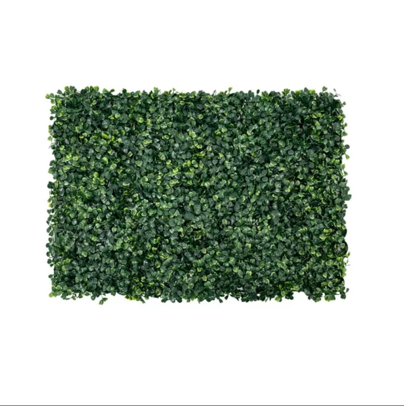 10 Piezas Follaje Artificial 40x60cm Verde Decoración Jardín-0