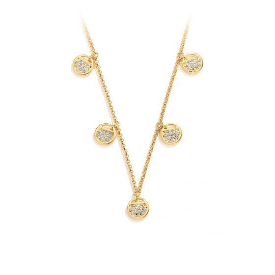 Collar Ginger con cristales de Swarovski-0