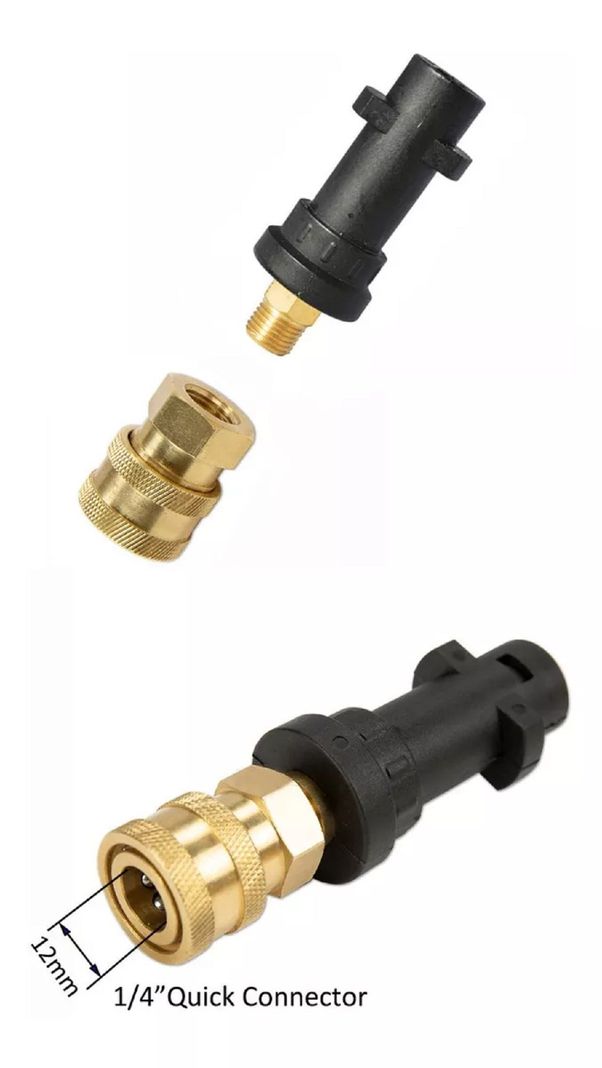 Conector Para Karcher Con Acople Rápido-2