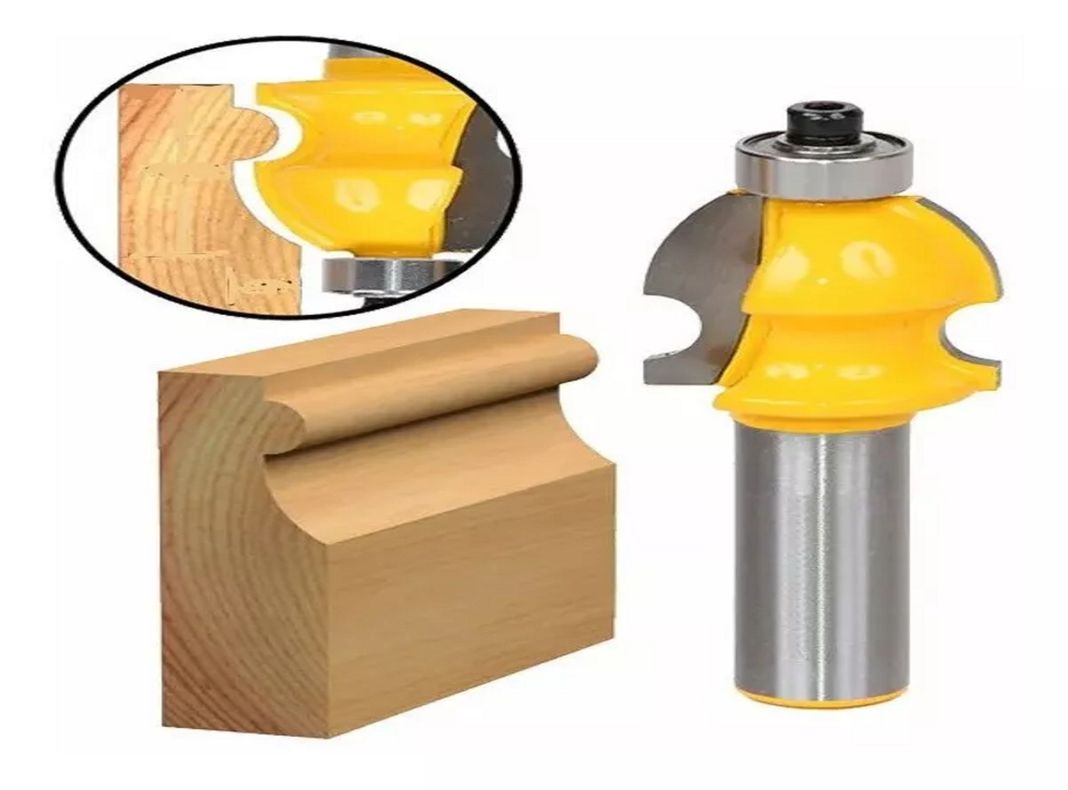 Fresa Madera Moldura Zócalos Vástago ½ X 1x15/16-1