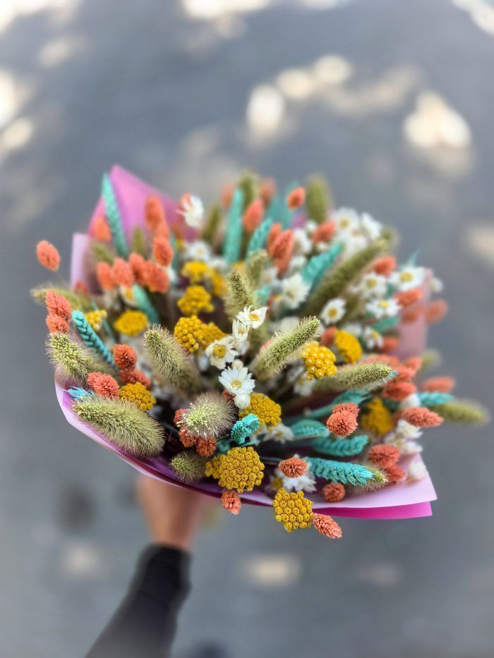 Flores secas- Ramo alegre II-1