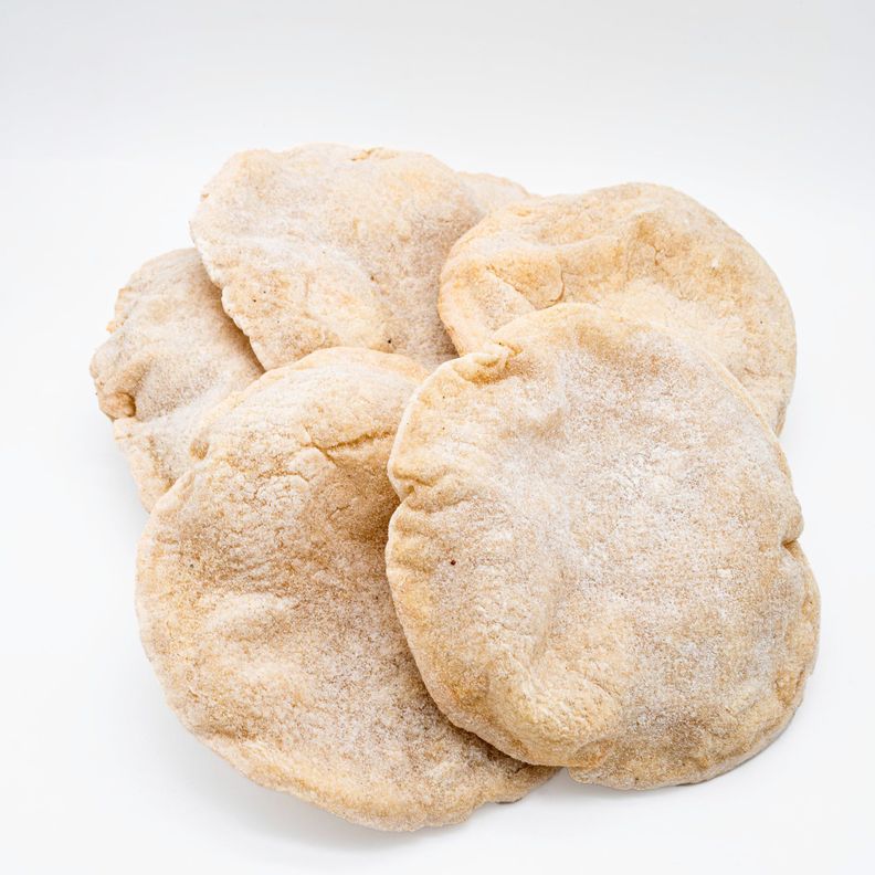 Pan Pita Libre de Gluten y Vegano, pack 6 unidades -0