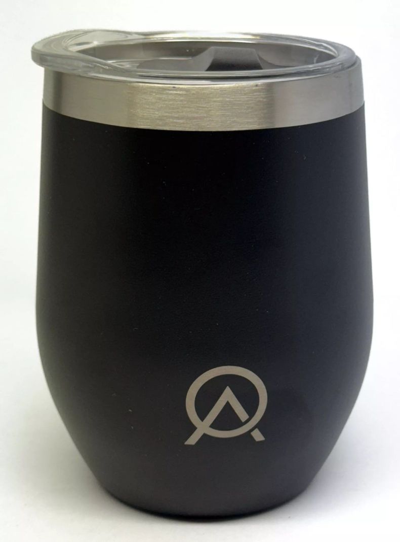 Vaso Medio Camping Negro 295 ml Latitude