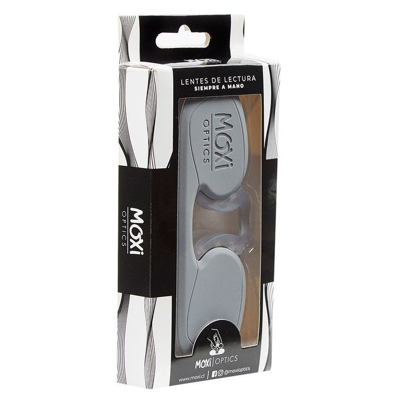 ANTEOJOS SOS RECTANGULAR GRIS C06 2-0
