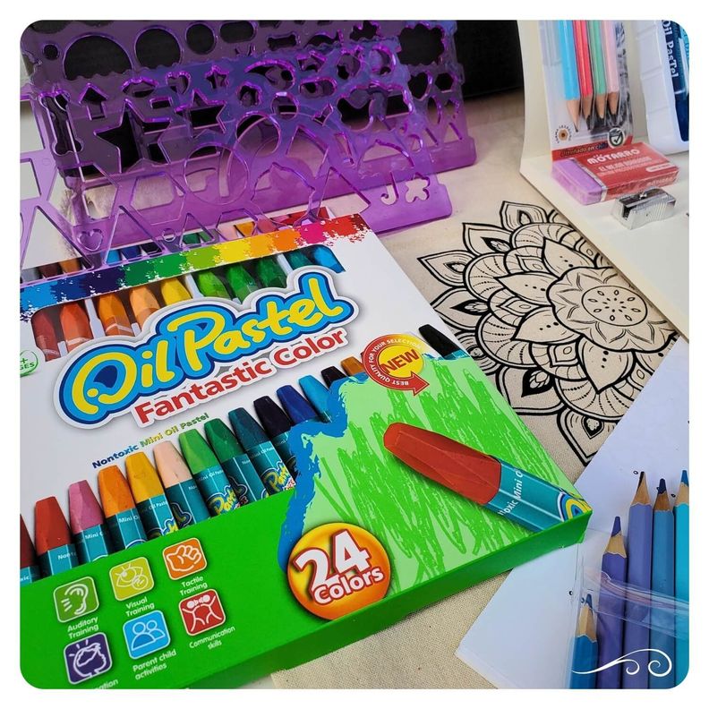 Set de Arte Kit  de Dibujo Para Colorear c lápices 61 Pcs-5