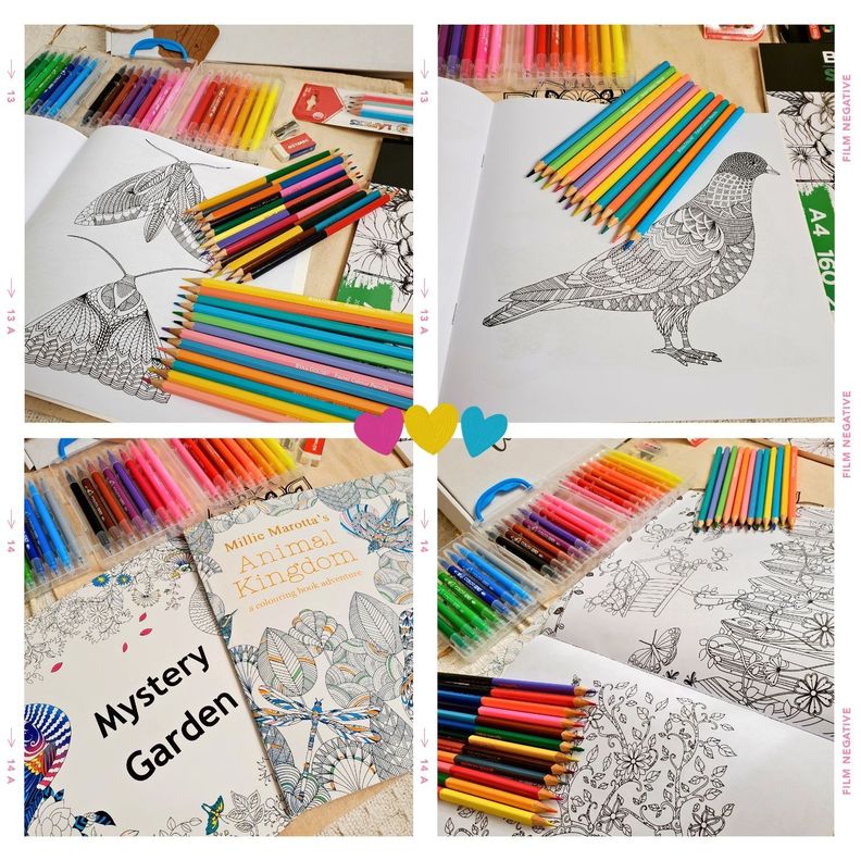 Set de Arte Dibujo kit Para Colorear mandalas 60 Pcs. Kit arte-5