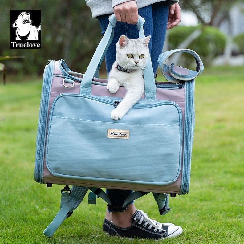 Bolso Mochila de Transporte Para Mascotas Truelove-2