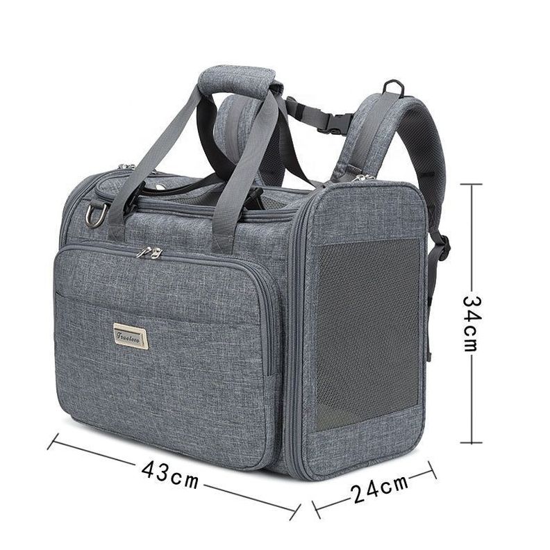 Bolso Mochila de Transporte Para Mascotas Truelove-6