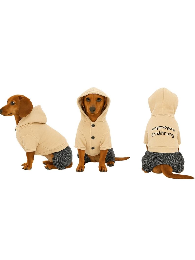 Ropa para mascota poleron polar Talla L 30x18 CM-1
